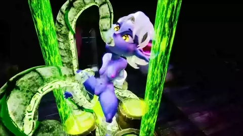 Tristana getting fucked by a plant - moistcavitymap