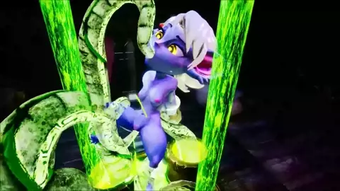 Tristana getting fucked by a plant - moistcavitymap