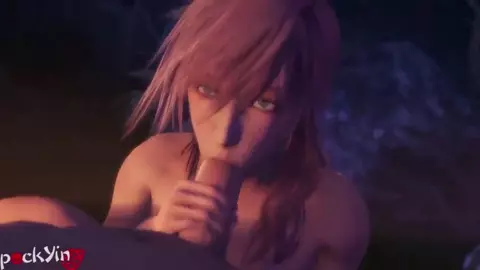 Claire Farron Blowjob and Cumshot - Pockyinsfm