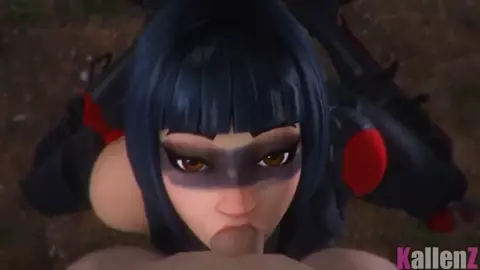 Fortnite - Female Ninja Blowjob - Kallenz