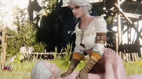 Ciri and Geralt Anal Training - Niodreth
