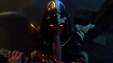 Sombra Demon Hunter Blowjob - Sageofosiris