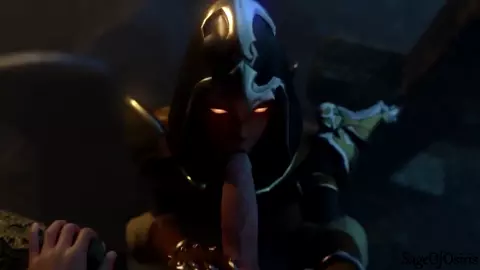 Sombra Demon Hunter Blowjob - Sageofosiris