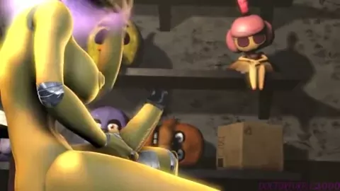 Fnaf futa Golden Freddy - doctorpurple2000