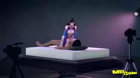 D.Va Rotating Cowgirl - M1llcake