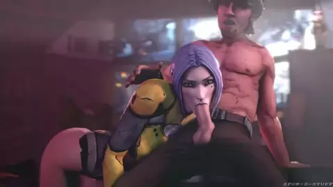Borderlands Maya Blowjob - Spoks