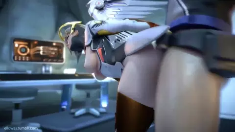 Soldier 76 Fucks Mercy - Ellowas