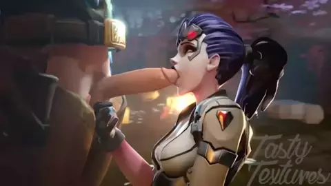 Talon Widowmaker Blowjob - Tastytextures