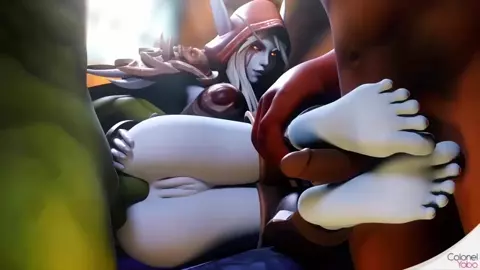 Sylvanas Anal Drilling - Colonel Yobo