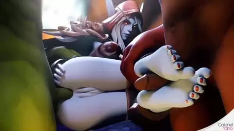 Sylvanas Anal Drilling - Colonel Yobo