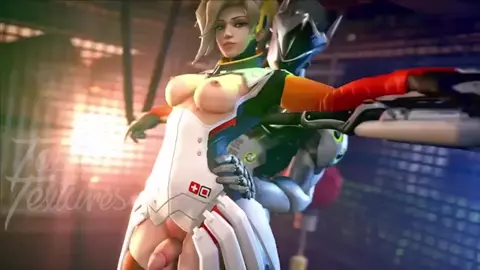 Mercy Cock Teasing - Tastytextures