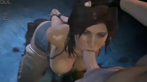 Lara Croft Bondage Blowjob - Quilsfm