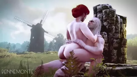Triss Merigold Rides Geralt Dick - Bennemonte