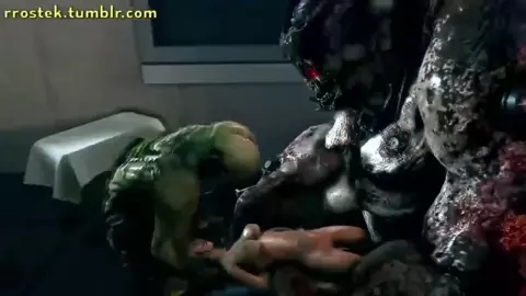 Lara Croft Bondage Monster Fuck - Rrostek