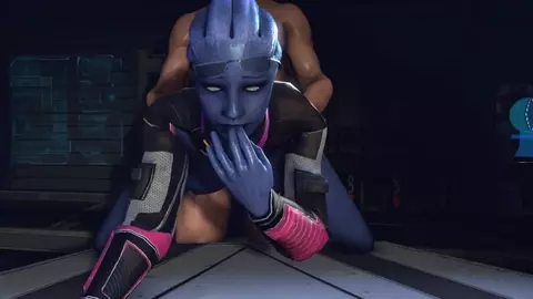 Mass Effect Liara T'Soni Sex with Glasses - Sfmfuntime