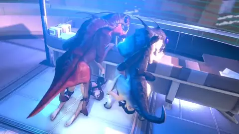 Miranda Lawson and Jane Shepard Fucked by Varrens - Sfmfuntime