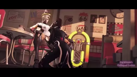 Mercy Fucks Widowmaker - Bigjohnson