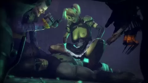 Harley Quinn Fucks Batman While Joker Films It - The Cunnysseur