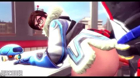 Soldier 76 Fucks Mei in the Ass - DisCodeR
