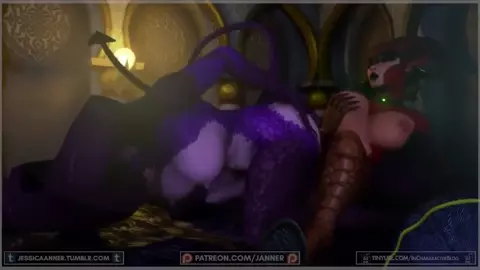 Xelthia Takes A Ride - Jessica3D