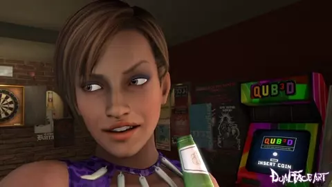 Lisa Hard Ball - DualFaceArt