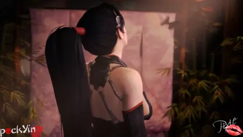 Momiji Blowing off some steam - PockYin