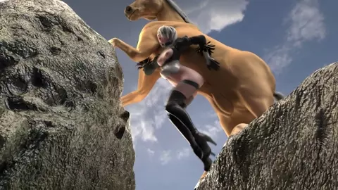 2B Stuck in mid air - Likkezg