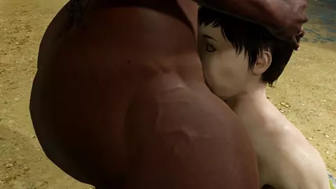 Shexxx Beach - Redheadfuta