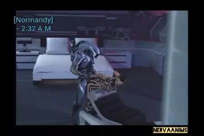 Jack Programs a Geth to Fuck her over a Chair - NervaANIMS