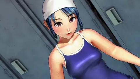 Panty pilferers and mermaid in school swimwear - Almond Collective