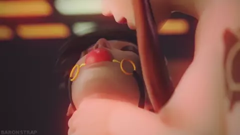 Brigitte Puts Tracer in the Machine - BaronStrap