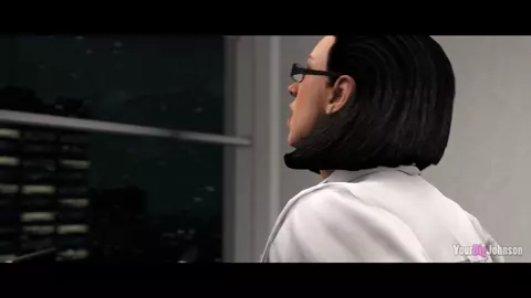 Zoey sucks up to her boss Eva at the Christmas party! - Bigjohnson