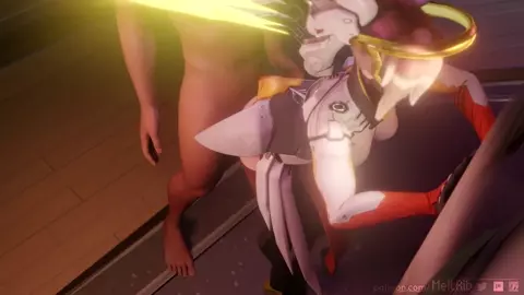 Mercy getting pounded + sneaky Tracer - MeltRib