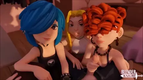 Kanker Sisters Blowjob - Blenderknight
