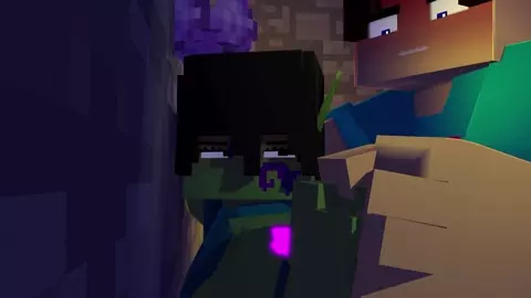 Steve in search of the lost diamond (Livia X Steve) [Minecraft porn]