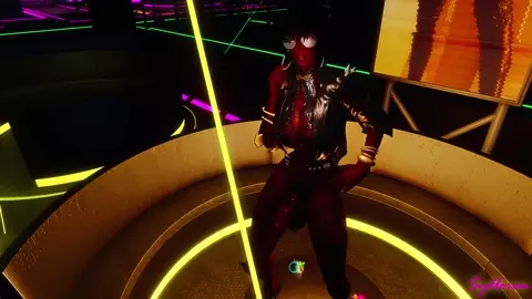 Erana welcome you to Cyberpunk with her horse cock