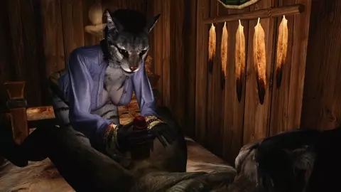 Kharjo Teaches a Young Khajiit 2