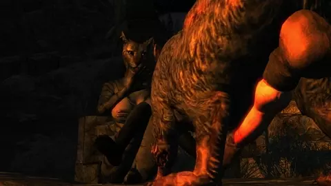 Khajiiti Teen Stuffed Full by Skeever