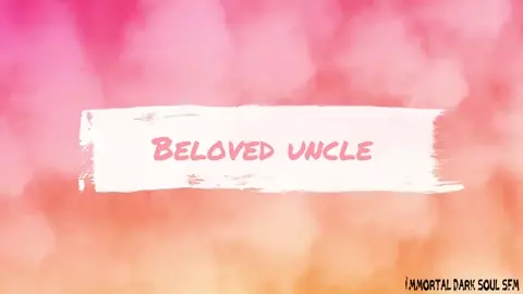 September 1 - Beloved Uncle x Ellie