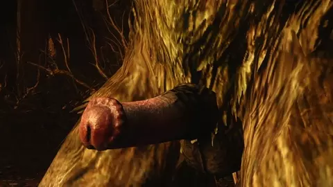 Khajiit Worships A Troll's Massive Throbbing Fuck Pole