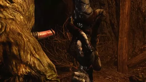 Horny Troll Teases and Fucks A Submissive Khajiit