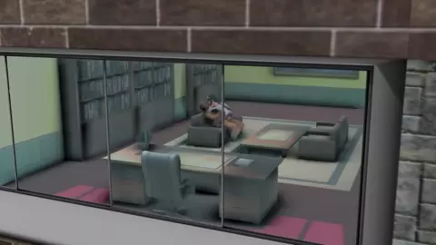 Hentai Girl plays with two old men - Blendy