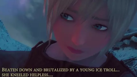 Icebound Craving - Skyrim Monster Gangbang