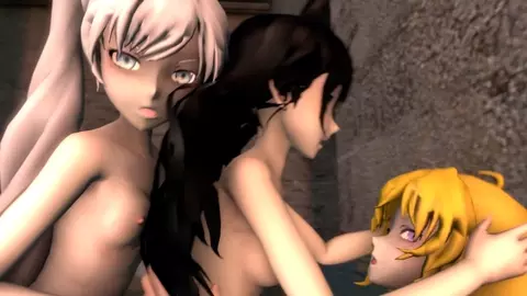 Weiss x Yang fucking Blake SFM by DOLLXSFM