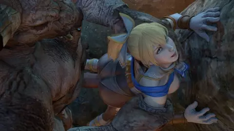 Horse video 169 - Cassandra Alexandra vs the Minotaur