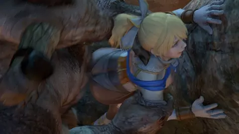 Horse video 169 - Cassandra Alexandra vs the Minotaur