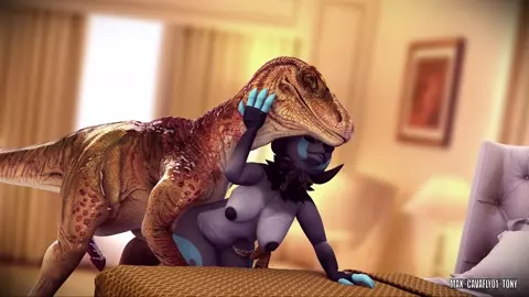 Dage has a raptor fetish