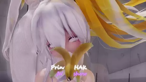 6. Princess Haku fallen show (by banana on iwara)