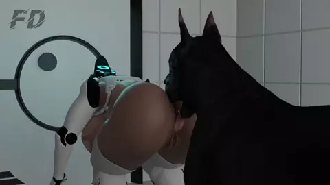 Fun With Huge Dog Cock