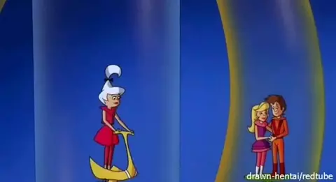 [Drawn-Hentai] Judy Jetson fucks random blue guy